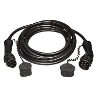 6AGC082539 Зарядный кабель с коннекторами Type 2-Type 1, 7м, 1ф 32A