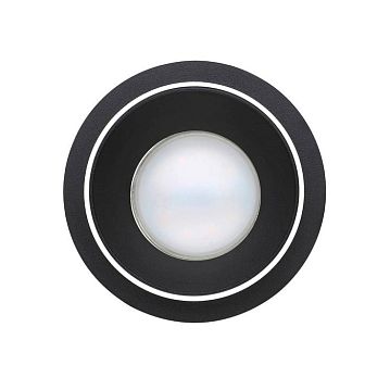 900453 900453 Встраиваемый светильник CAROSSO, 35W (GU10), ?93, алюминий, черный, белый  - фотография 4