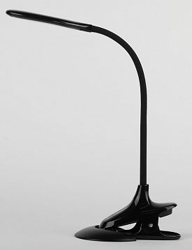 Б0019133 Настольный светильник ЭРА NLED-454-9W-BK светодиодный на прищепке со съемной вставкой-основанием черный, Б0019133  - фотография 7