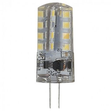 Б0033194 Лампочка светодиодная ЭРА STD LED JC-3W-12V-840-G4 G4 3Вт капсула нейтральный белый свет  - фотография 3