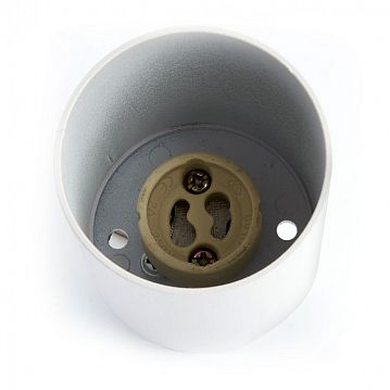 40512 Светильник потолочный MR16 35W 230V, белый, ML177 с клеммой в комплекте  - фотография 4