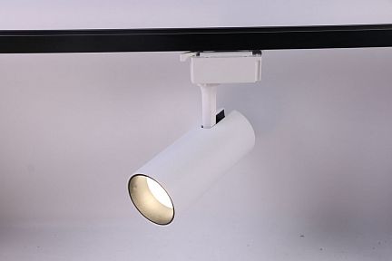 Б0049052 Трековый светильник однофазный ЭРА TR5-20 COB WH светодиодный 20Вт 4000К 1400Лм белый  - фотография 3