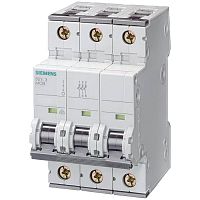 5SY4305-5 Автоматический выключатель Siemens SENTRON 3P 0.5А (A) 10кА, 5SY4305-5