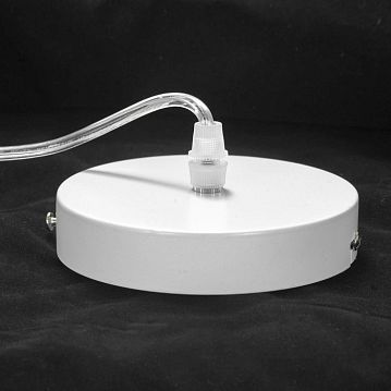 LSP-8268-G Подвесной светильник, цвет основания - белый, плафон - без плафона, 5х6W E27  - фотография 4