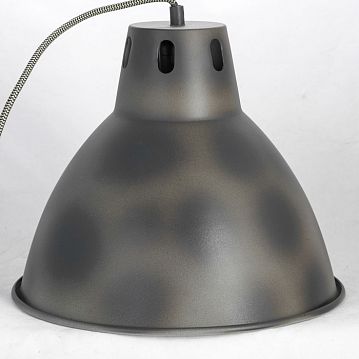 LSP-9504-DF HUNTSVILLE Светильник подвесной, цвет основания - серый, плафон - металл (цвет - серый), 1x40W E27  - фотография 2
