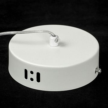 LSP-7152 Подвесной светильник, цвет основания - белый, плафон - акрил (цвет - белый), 1х13W LED  - фотография 4