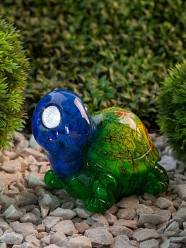 Б0038499 ERAFYS01-06 ЭРА Садовый светильник Черепаха на солнечной батарее, полистоун, 13 см (24/192)  - фотография 2