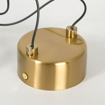 LSP-7107 Подвесной светильник, цвет основания - бронзовыйчерный, плафон - акрил (цвет - белый), 1х17W led  - фотография 4