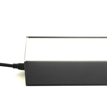 48587 Светодиодный светильник 48W 5760Lm 6500K, рассеиватель матовый в алюминиевом корпусе, черный 1500*70*55мм AL4035, серия RetailRay  - фотография 5