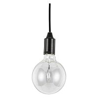 113319 EDISON SP1, подвесной светильник, цвет арматуры - черный, max 1 x 60W E27 / 240V