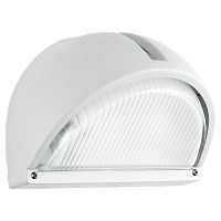 89768 Уличный светильник настенный ONJA, 1х60W(E27), алюминий, белый/рифлённое стекло