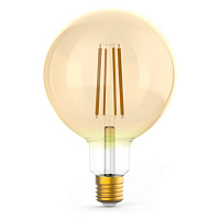 158802010-D Лампа Gauss Filament G125 10W 820lm 2400К Е27 golden диммируемая LED 1/20