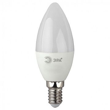 Б0020539 Лампочка светодиодная ЭРА STD LED B35-7W-840-E14 E14 / Е14 7Вт свеча нейтральный белый свет  - фотография 3