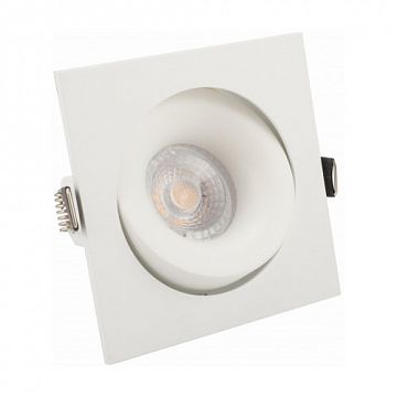 DK2121-WH DK2121-WH Встраиваемый светильник, IP 20, 50 Вт, GU10, белый, алюминий