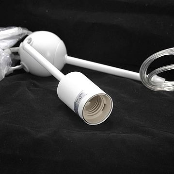 LSP-8268-W Подвесной светильник, цвет основания - белый, плафон - без плафона, 5х6W E27  - фотография 2