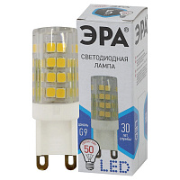 Б0027864 Лампочка светодиодная ЭРА STD LED JCD-5W-CER-840-G9 G9 5Вт керамика капсула нейтральный белый свет