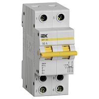 MPR10-2-050 Выключатель-разъединитель трехпозиционный ВРТ-63 2P 50А IEK