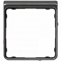 CDP82SWM Внешняя рамка Jung CD 500, черный металлик, CDP82SWM