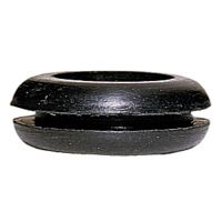 098092 Резиновое кольцо PVC - чёрное - для кабеля диаметром максимум 7мм - диаметр отверстия 11 мм