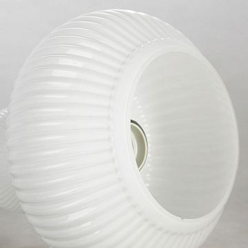 LSP-8516 Monroe Подвесные светильники, цвет основания - белый, плафон - стекло (цвет - белый), 1x40W E27  - фотография 2