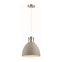 3322/1 PENDANT ODL17 378 серый, никель Подвес E27 60W 220V VIOLA