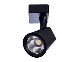 A1810PL-1BK AMICO, Трековый светильник, цвет арматуры - черный, цвет плафона/декора - ЧЕРНЫЙ, 10W LED