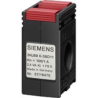 3NJ6940-3BL13 АКСЕССУАР ДЛЯ IN-LINE FUSE SWITCH DISCONNECT. PLUG-IN, CURRENT TRANSДЛЯMER 600/1A, CL. 0.5, CALIBRATED, 5VA