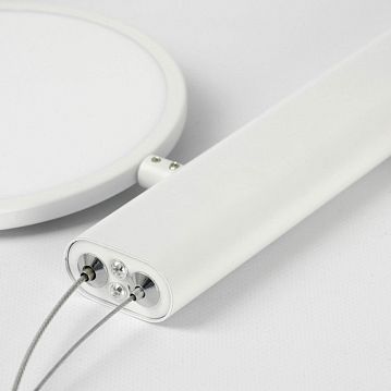 LSP-7085 Подвесной светильник, цвет основания - белый, плафон - акрил (цвет - белый), 2х6W led  - фотография 4