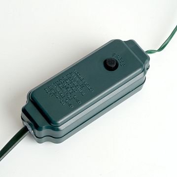 48629 Гирлянда линейная Нить 220V, 100 LED 10м, 5000K, IP 20,  зеленый шнур шнур 3м, CL581  - фотография 3