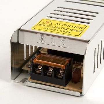 21498 Трансформатор электронный для светодиодной ленты 200W 12V (драйвер), LB009 FERON  - фотография 3