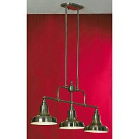 SONA Линейно-Подвесной светильник, цвет основания - бронзовый, плафон - металл (цвет - бронзовый), 3x60W E27, LSL-3013-03