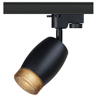 Б0054164 Трековый светильник однофазный ЭРА TR51 - GU10 BK под лампу GU10 матовый черный