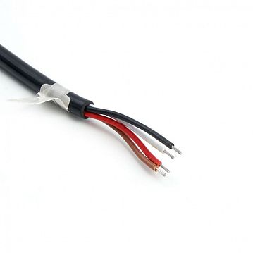 41969 Соединитель-коннектор для низковольтного шинопровода, черный, кабель 2м LD3001  - фотография 4