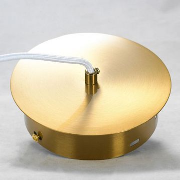 LSP-8691 Colbert Подвесные светильники, цвет основания - матовое золото, плафон - акрил (цвет - белый), 1x13W LED  - фотография 4