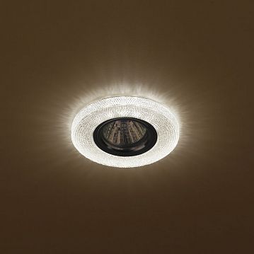 Б0018778 DK LD1 BR Светильник ЭРА декор cо светодиодной подсветкой,  коричневый (50/1400)  - фотография 2