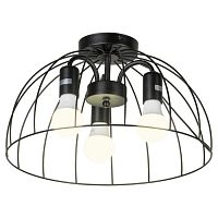 GRLSP-8215 LATTICE Потолочный светильник, цвет основания - черный, 3x10W E27