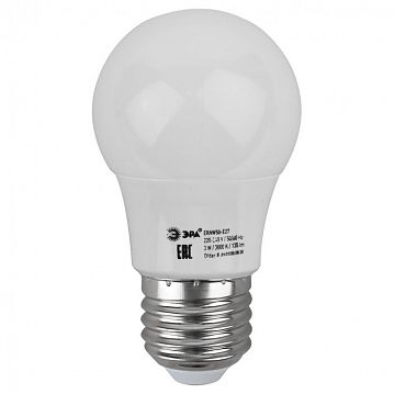 Б0049582 Лампочка светодиодная ЭРА STD ERAW50-E27 E27 / Е27 3Вт груша белый для белт-лайт  - фотография 4