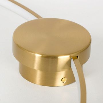 LSP-7111 Потолочный светильник, цвет основания - бронзовый, плафон - акрил (цвет - белый), 1х30W led  - фотография 2