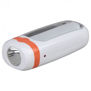 Б0025642 Фонарь кемпинговый светодиодный ЭРА White Edition KA10S аккумуляторный яркий походный светильник бело-оранжевый  - фотография 3