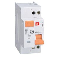 062203798B Дифавтомат LS Electric RKP 1P+N 20А (C) 4.5 кА, 15 мА (A), 062203798B