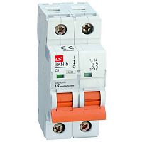 061206708B Автоматический выключатель LS Electric BKN 2P 2А (D) 10кА, 061206708B
