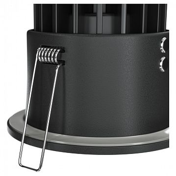 DL034-L12W4K-B Maytoni Technical Встраиваемый светильник Цвет: Черный 12W  - фотография 2