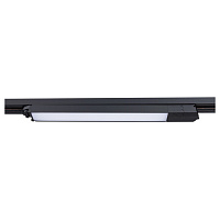 A4571PL-1BK LINEETTA, Светильник потолочный, цвет арматуры - черный, 1x12W LED