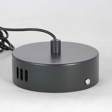 LSP-7007 Подвесной светильник, цвет основания - черный, плафон - акрил (цвет - белый), 1х14W LED  - фотография 3