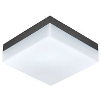 94872 Уличный светодиодный светильник настенно-потол. SONELLA, 8,2W(LED), 215х215, пластик, черный