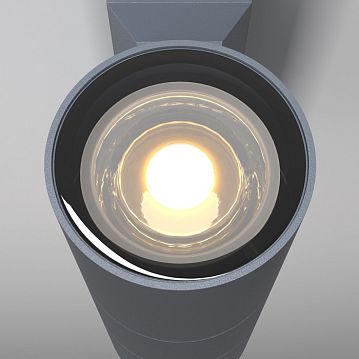 O574WL-02GR Maytoni Outdoor Настенный светильник (бра), цвет: Серый 2x50W GU10, O574WL-02GR  - фотография 2