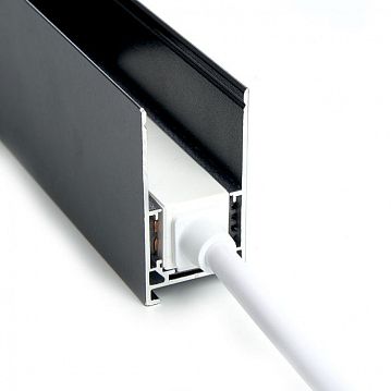 41968 Соединитель-коннектор для низковольтного шинопровода, белый, кабель 0,5м LD3000  - фотография 6