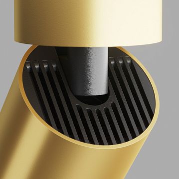 C050CL-U-1MG Maytoni Technical Потолочный светильник Цвет: Матовое Золото 10W  - фотография 2