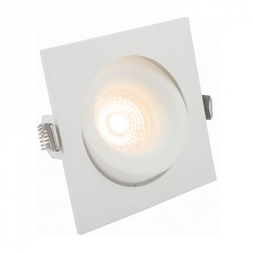 DK2121-WH DK2121-WH Встраиваемый светильник, IP 20, 50 Вт, GU10, белый, алюминий  - фотография 2