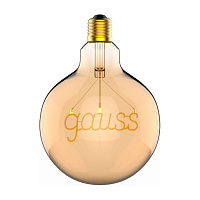 175802003 Лампа Gauss Filament G125 2,5W 200lm 2000К Е27 golden GAUSS LED 1/20